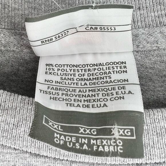 2002 Nike NBA Philadelphia 76ers Vintage Grey & Blue Sports T-Shirt Size XXL - Picture 9 of 12